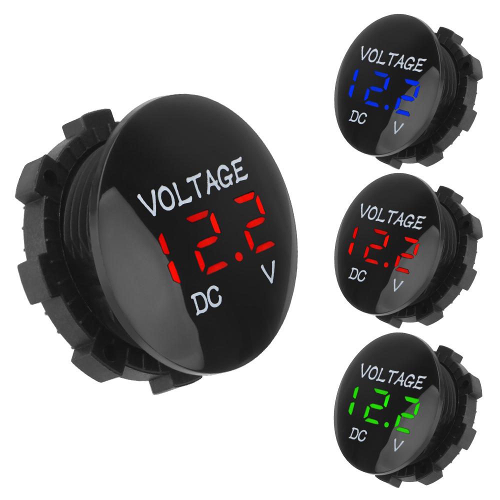 Light Meter Incident - DC 12V-24V Mini woltomierz cyfrowy miernik