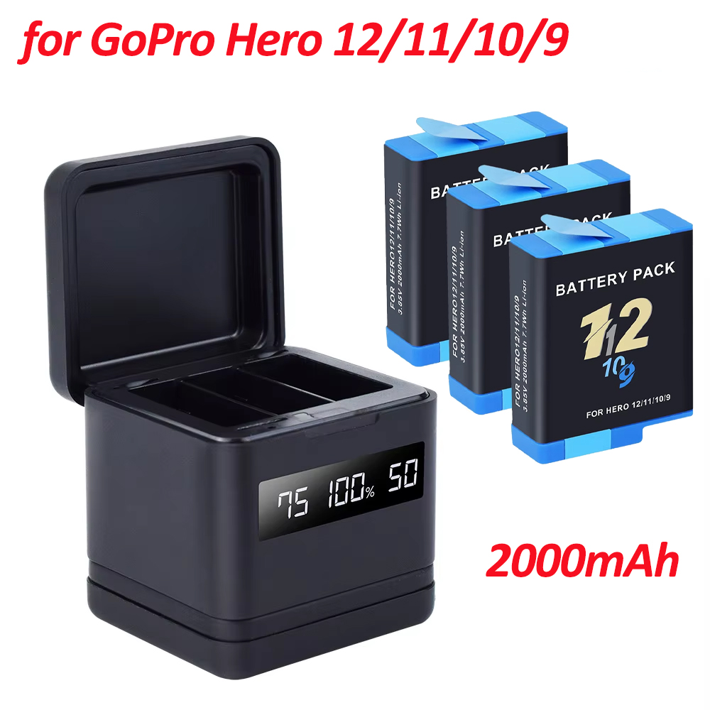 Gopro Action Camera Hero 12 Black - Bateria PALO do kamery GoPro Hero