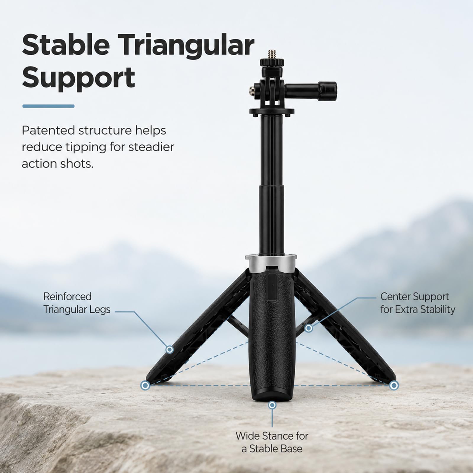Mini, składany statyw, przenoś – Gopro Action Camera Hero 12 Black recenzja i cena