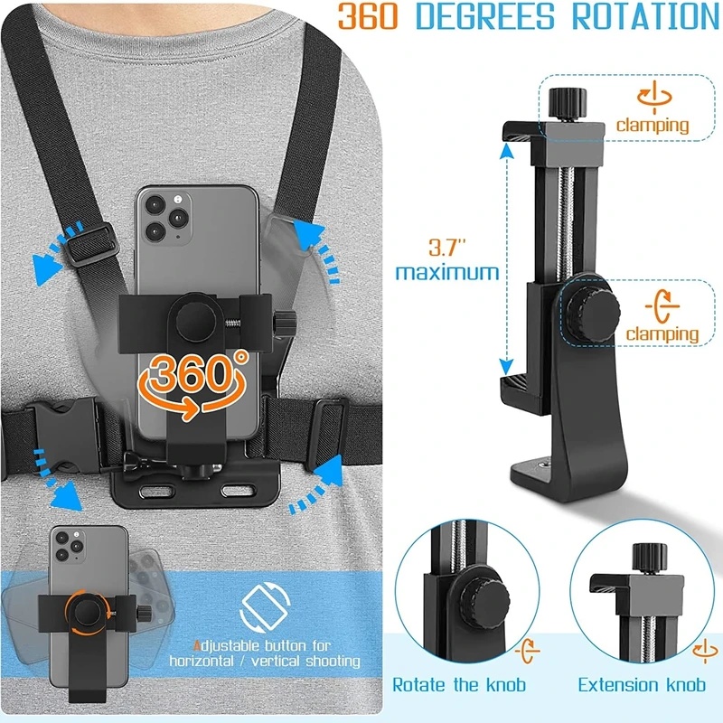 Pasek na klatkę piersiową do t – Gopro Action Camera Hero 12 Black recenzja i cena